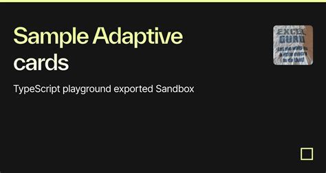 Image result for Adaptive Card Samples