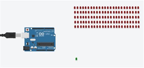 Image result for Arduino Digram LED