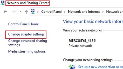Image result for How to Change Network Connection Detail