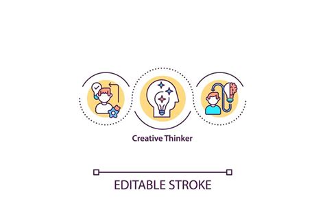 Toradh íomhá ar Creative Thinker Icon