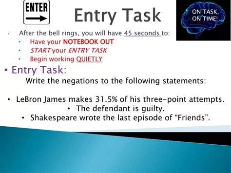 Image result for Task Entry Sample