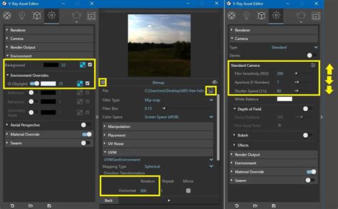 Vray Interior Preset に対する画像結果