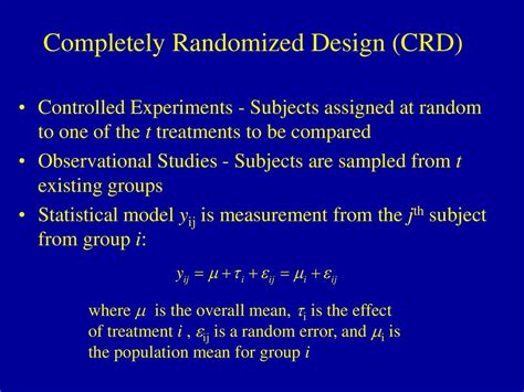 Image result for Completely Randomized Design Example in a Table Formet