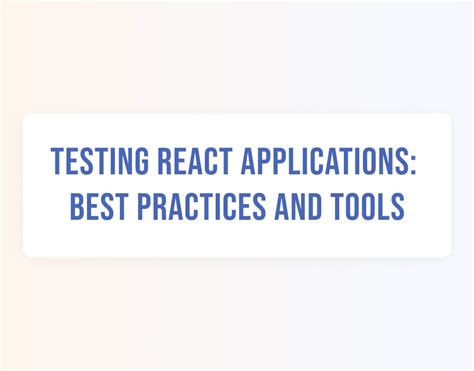 Testing Tool Interface React に対する画像結果