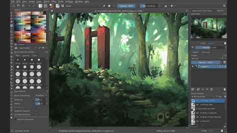 Toradh íomhá ar Procreate for Windows