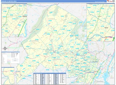 Image result for Newark NJ Zip Code Map