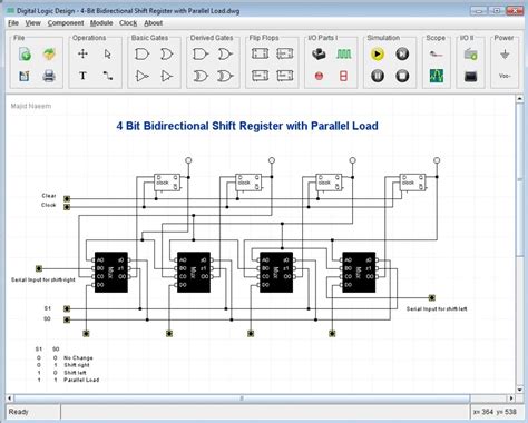 Digital Logic Circuit Builder - Circuit Diagram