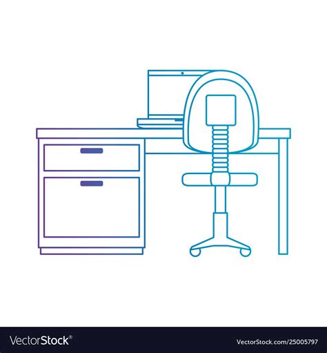 Image result for Drawing Computer Desk Office Chair