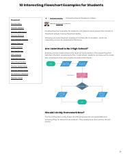 Image result for Flowchart Examples for Students