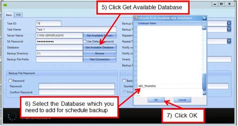 Toradh íomhá ar SQLyog Schedule Backup
