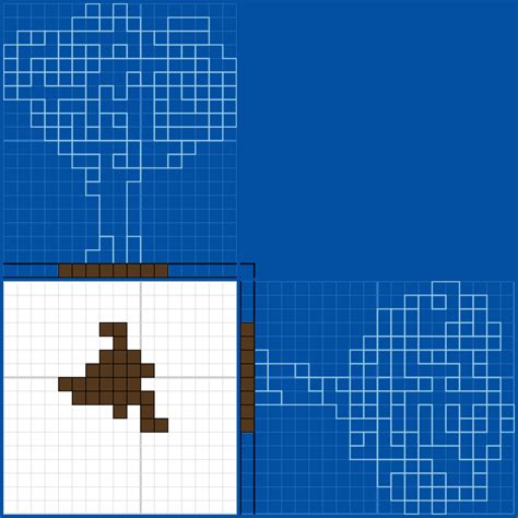 Image result for Minecraft Tree Blueprint