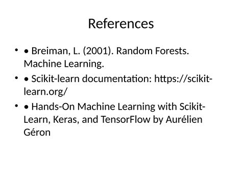 Random Forest Tree Algorithm に対する画像結果