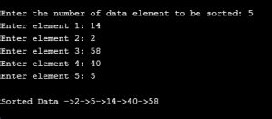 Image result for Quick Sort Program in C++