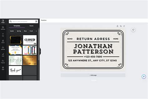 Image result for Address Label Sizes