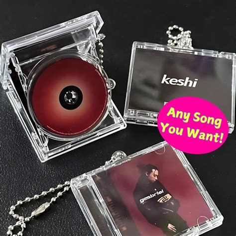 Image result for Mini CD Case Keychain