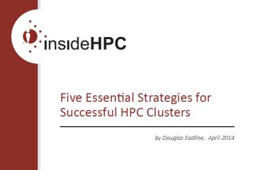 HPC Cluster Software Stack に対する画像結果