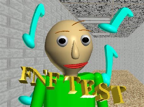 Toradh íomhá ar FNF Test Baldi Secret Key
