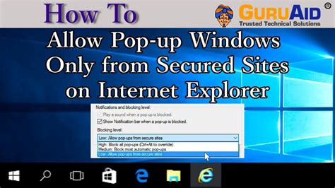 Image result for How to Enable Pop-Up Windows