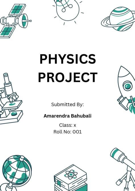 Image result for Physics Project Front Page Design for Class 12
