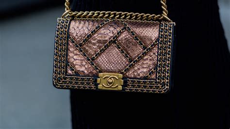 Afbeeldingsresultaten voor Chanel Python Skin