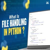 Image result for File Handling in Python Symbol