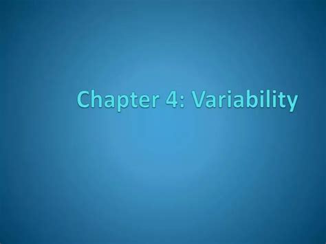 Image result for Variability Slide