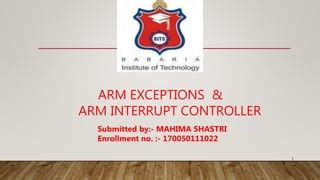 Afbeeldingsresultaten voor Arm Interrupt Types