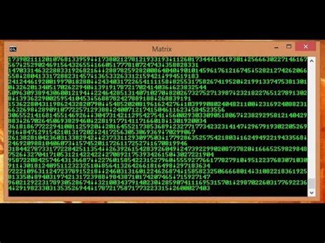 Matrix Systemfehler Virus に対する画像結果