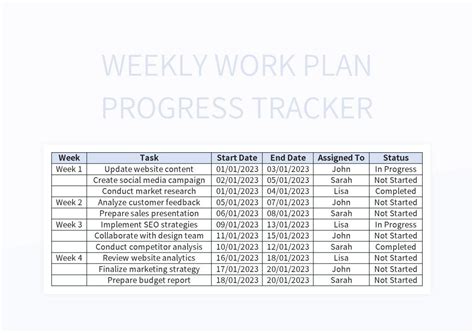 Best Progress Tracker. Excel Template に対する画像結果