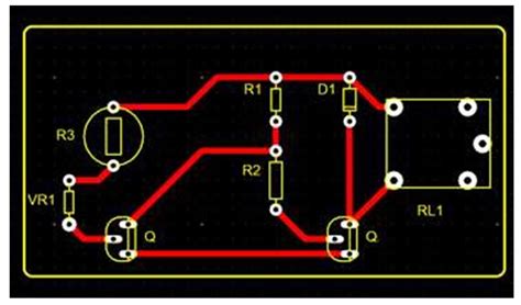 Image result for Relay Module PCB Layout