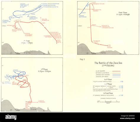 Image result for Battle of Java Sea Map