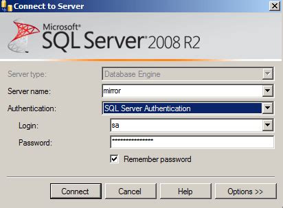 Image result for SQL Mirror Server Instance