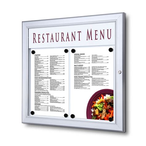 Image result for Restaurant Menu Box