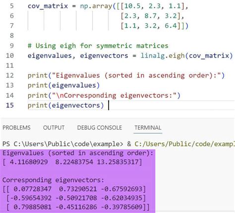 Image result for Eigenvalue Python