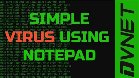 Toradh íomhá ar Notepad Virus Code PDF