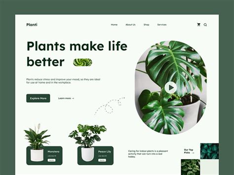 Image result for Plant Web Design