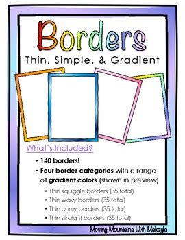 Toradh íomhá ar Colour Gradient Borders