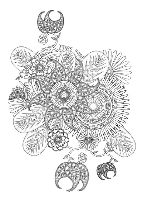 Abstract Coloring Pages に対する画像結果