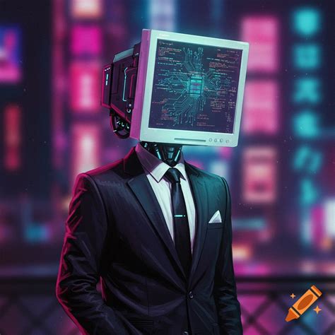 Gamer Robot with Monitor Head に対する画像結果