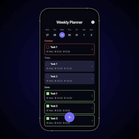 Image result for To Do Task App UI Design