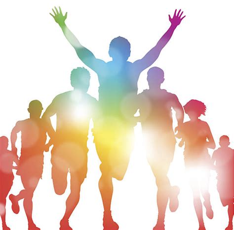 Toradh íomhá ar Abstract Color Fun Run Background