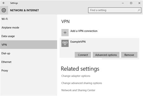 Toradh íomhá ar VPN Connection in Windows 10