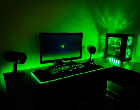 Image result for Computer Set Up Razer Background