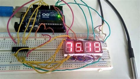 Image result for Arduino Temperature Monitor with 7 Segment Display