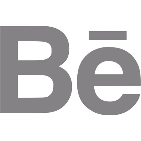 Image result for Behance Logo in Grey Color