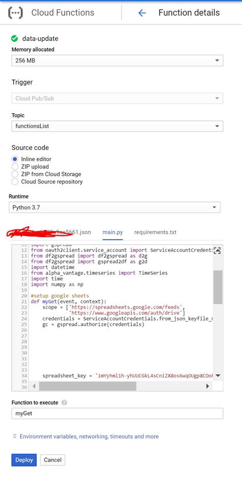 Image result for Google Cloud Functions Python