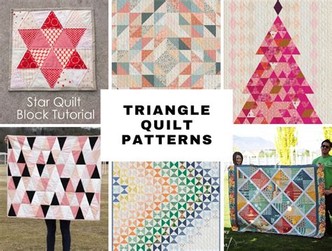 Image result for Triangle Shape Quilt Pattern