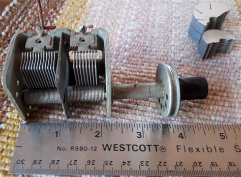 Image result for Homemade Tuning Capacitor