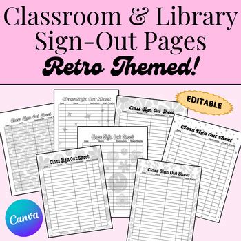 Bildergebnis für Classroom Library Sign Out Binder Cover