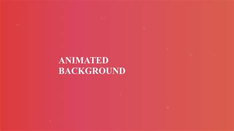 Toradh íomhá ar Animated Background HTML Code